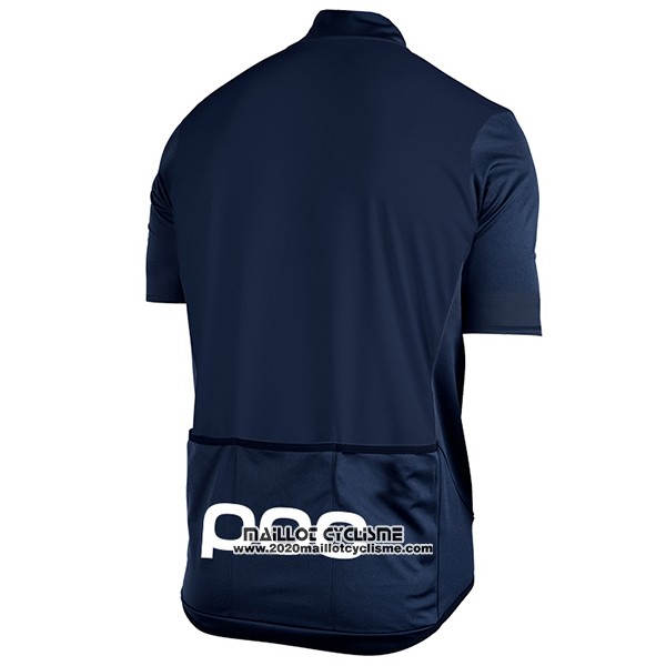 2017 Maillot Ciclismo POC Fondo Elements Bleu Manches Courtes et Cuissard